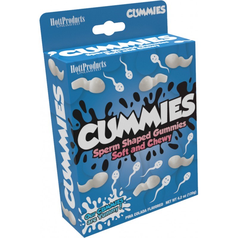 Hott Products Cummies Chewy Gummies Sperm Shaped Party Candy - - Sex Games, Coupons and Tricks
