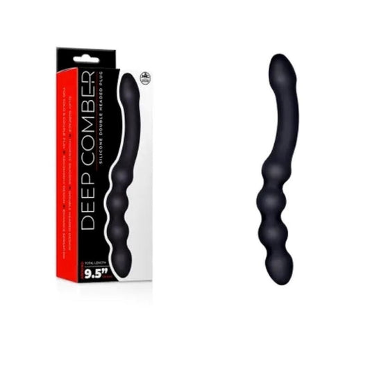 Deep Comber 24 cm Beaded Double Dildo - - Realistic Dildos