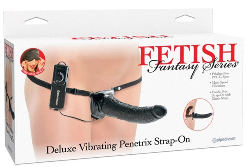 Pipedream Products Fetish Fantasy Deluxe Vibrating Penetrix Strap On Sex Toy - - Strap On Sextoys
