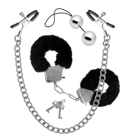 Devoted Three Piece Bedroom BDSM Set Safe And Secure - - Bondage Kits