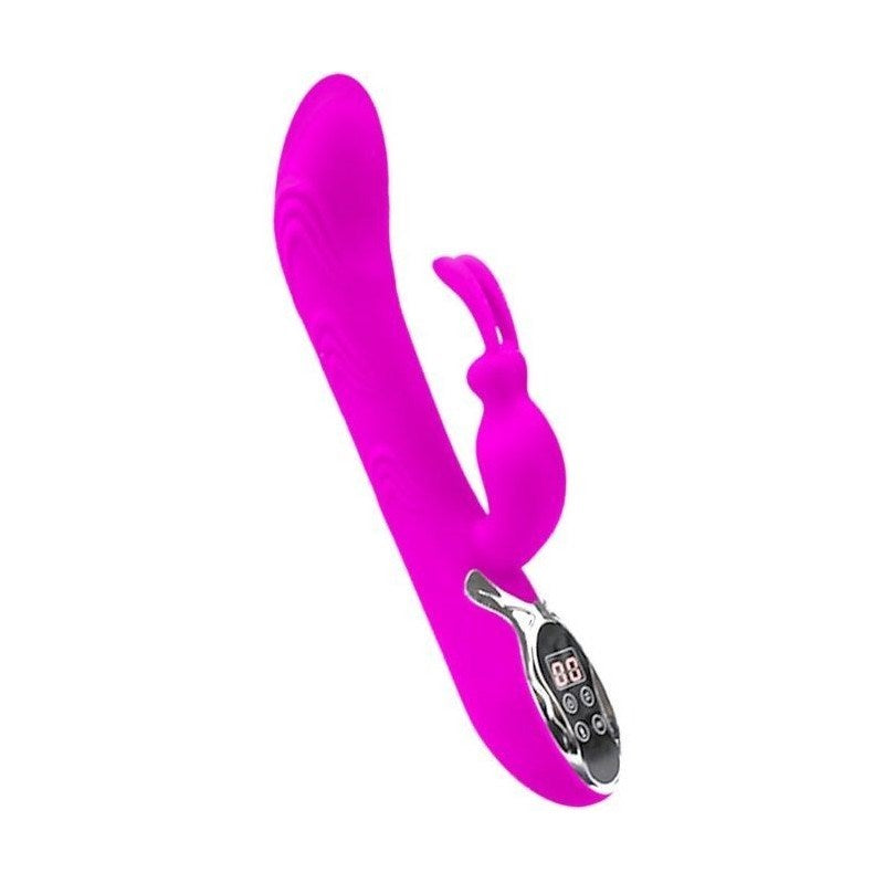 Baile Digi Fire Vibrator with Heating Function and Dual Stimulation - - Rabbit Vibrators