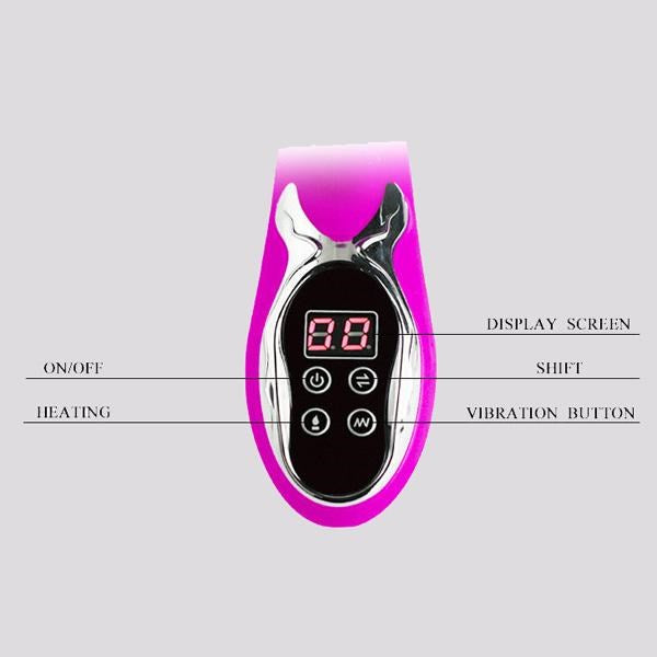 Baile Digi Fire Vibrator with Heating Function and Dual Stimulation - - Rabbit Vibrators