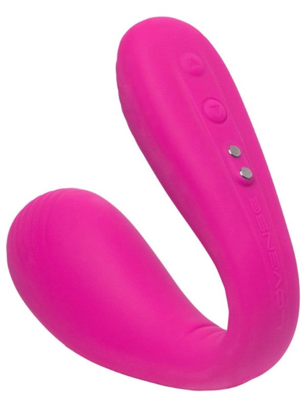 Lovense Dolce Remote Control G Spot and Clitoral Vibrator with Dual Motors - - Remote Control Vibrators