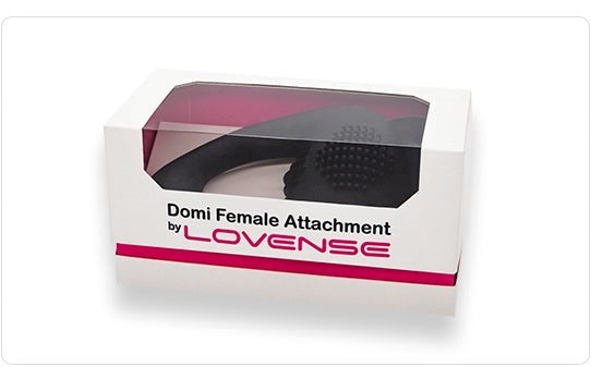 Lovense Domi Female Body Wand Attachment with G Spot and Clitoral Stimulation - - Remote Control Vibrators