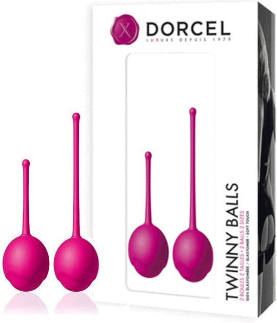 Marc Dorcel Toys Luxury Collection Twinny Balls Kegel Exercisers - - Love Eggs and Kegel Exercisers