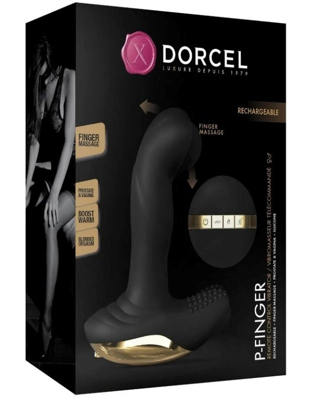 Marc Dorcel Toys P Finger Remote Controlled Prostate Massager - - G-Spot Vibrators
