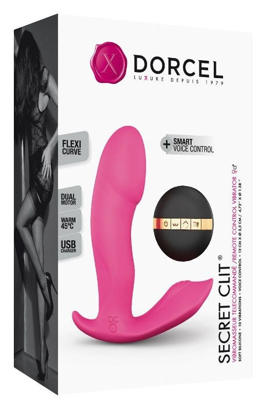 Marc Dorcel Toys Intimate Pleasure Enhancer Voice Controlled Vibrator - - Clit Ticklers and Pulsators