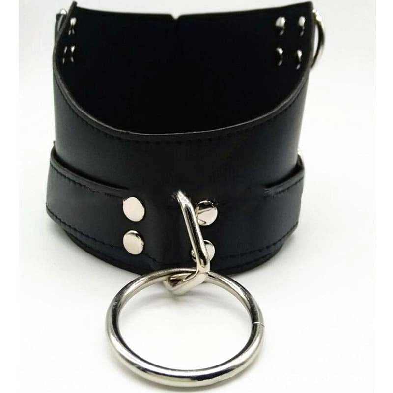 BDStyle Double Trouble Ladies Collar Heavy Premium BDSM Bondage Collar - - Fancy Dress Ups