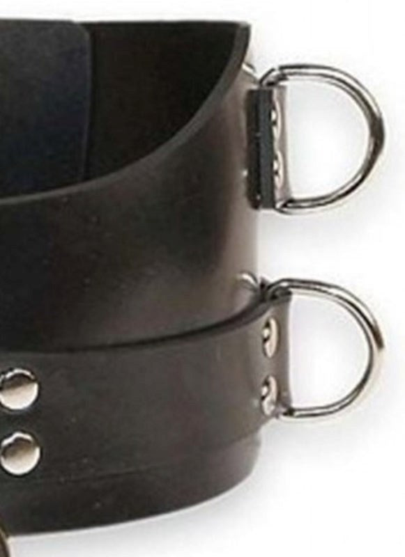 BDStyle Double Trouble Ladies Collar Heavy Premium BDSM Bondage Collar - - Fancy Dress Ups