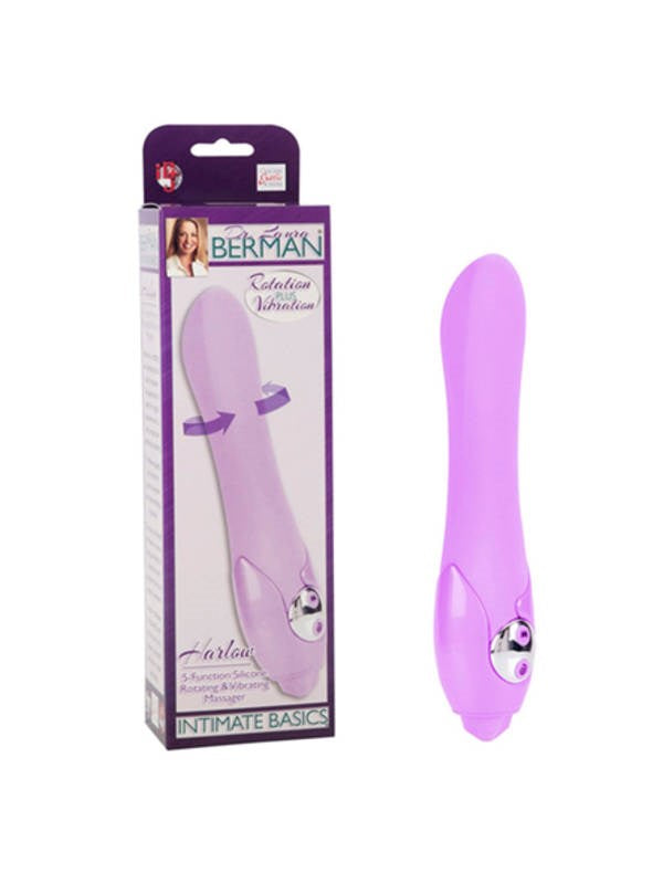 California Exotics Dr. Laura Berman Harlow Rotating And Vibrating Massager - - G-Spot Vibrators