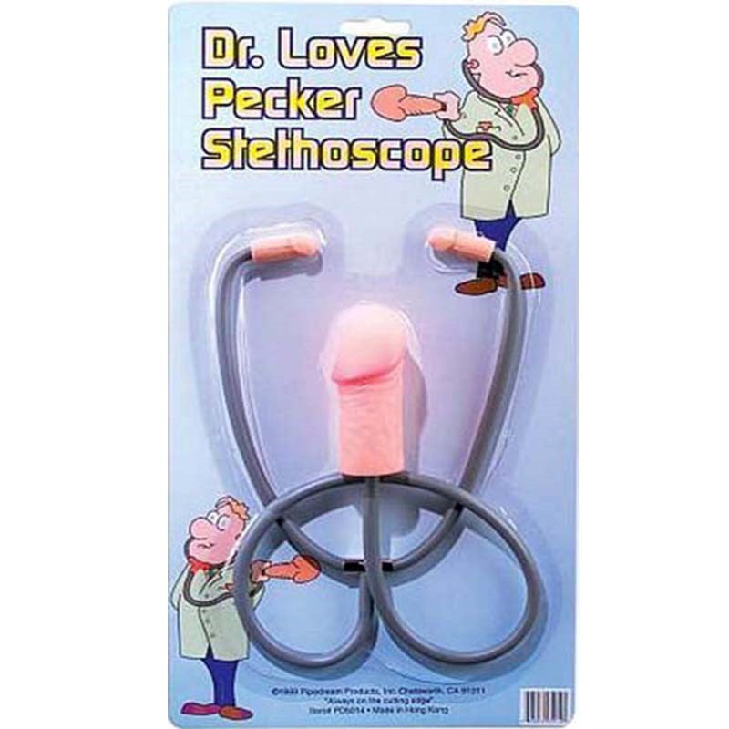 Maxpassion Dr. Loves Stethoscope Medical Role Play Prop - - Fancy Dress Ups