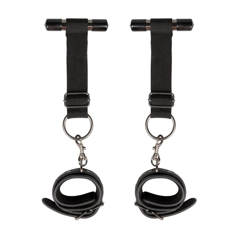 Easytoys Fetish Over the Door Wrist Cuffs - - Cuffs And Restraints