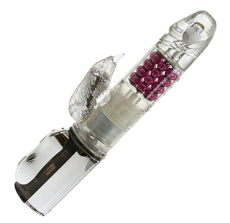 Seven Creations Eclipse Ultra 7 1000 Dual Action Rabbit Vibrator - - Rabbit Vibrators