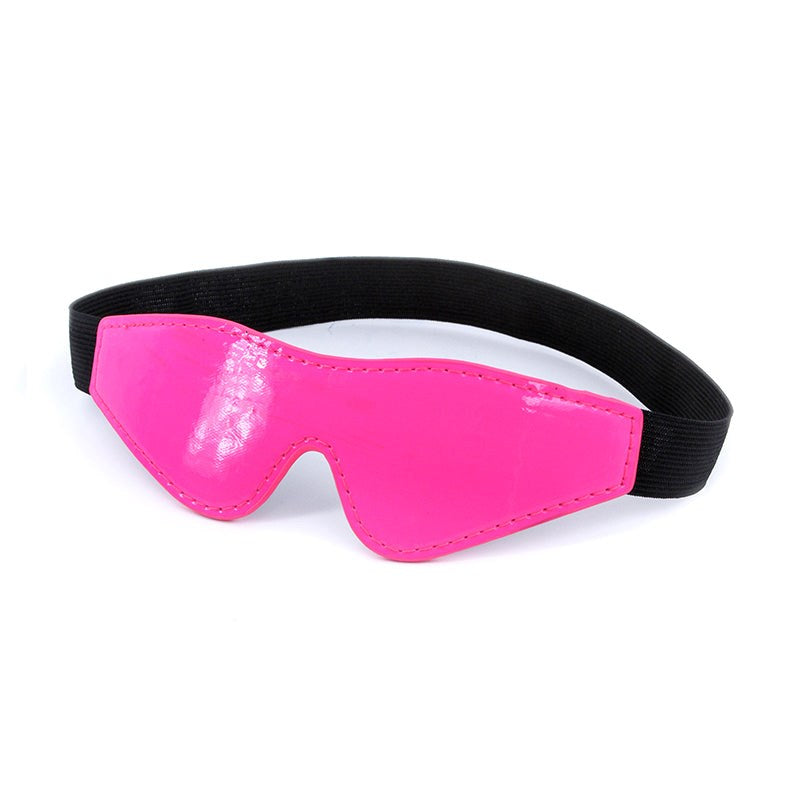 NS Novelties Electra Blindfold Pink Neoprene Sensory Deprivation Mask - - Masks And Blindfolds