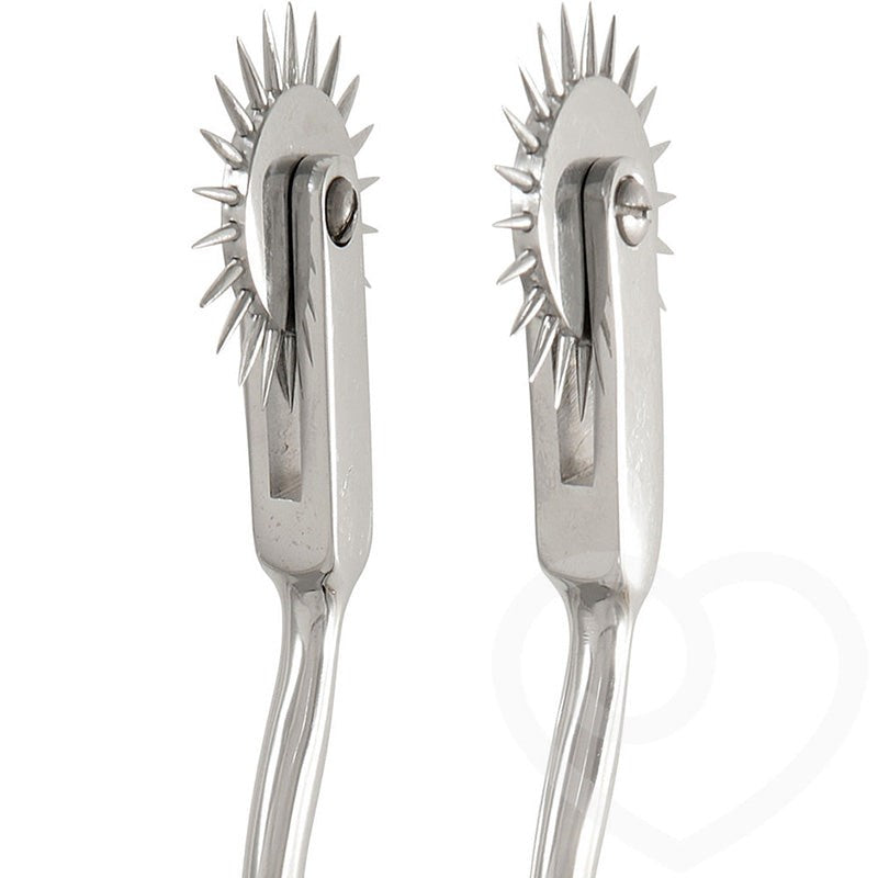 Electrastim Electro Double Wartenberg Pinwheel Dual Wheel Design - - Electro Sex