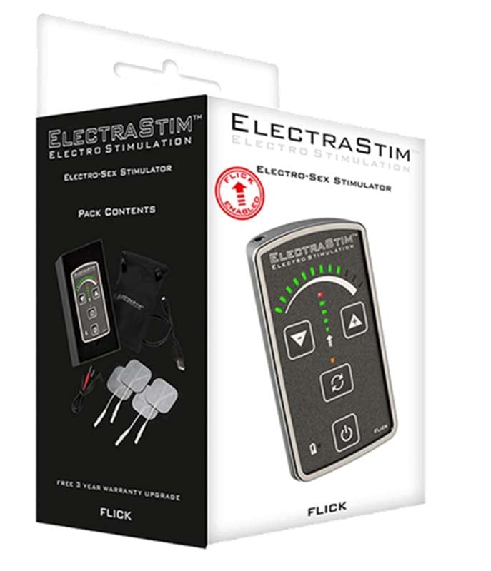 Electrastim Electro Flick Stimulator Pack Movement Control - - Electro Sex