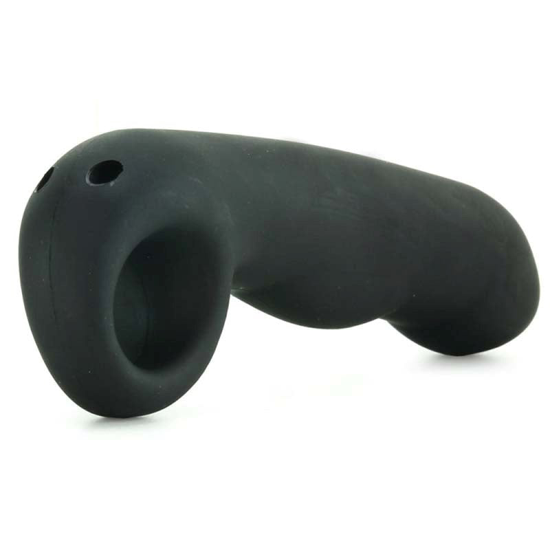 Electrastim Silicone Noir Ovid G Spot Dildo with Electro Stimulation - - Electro Sex