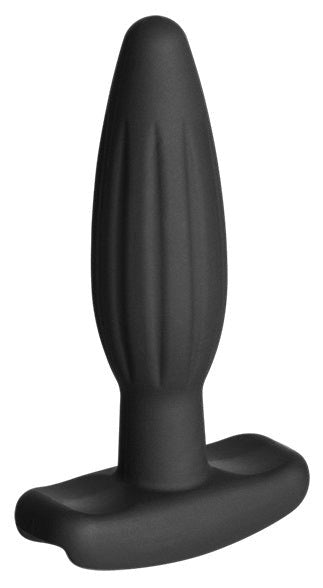 Electrastim Silicone Noir Rocker Butt Plug with Electrostimulation - - Electro Sex