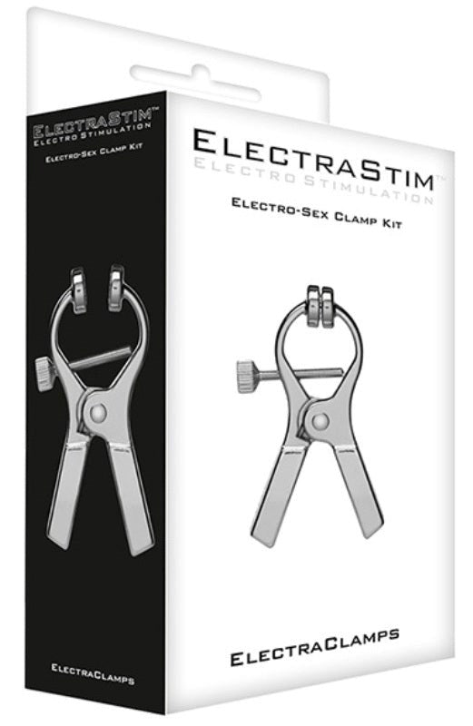 Electrastim Uni Polar ElectraClamps Nipple Clamps with Electric Stimulation - - Electro Sex