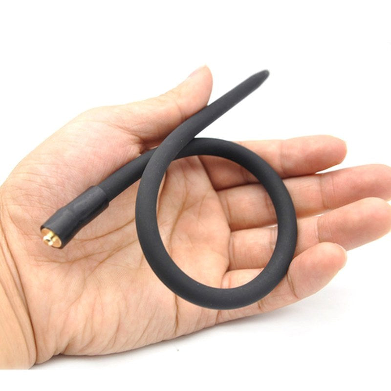Electro Sex Silicone Penis Plug Safe And Secure - - Penis Plugs