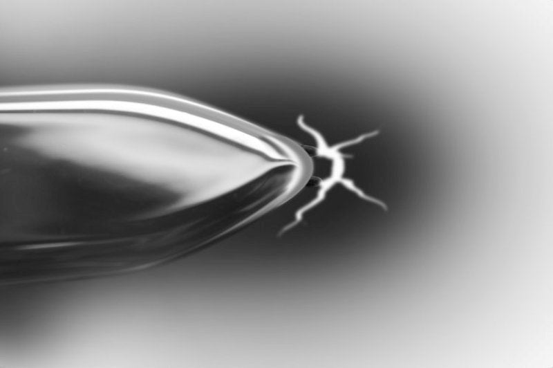 XR Brands Electro Shank Electro Shock Blade with Handle Electro Shock BDSM Toy - - Electro Sex