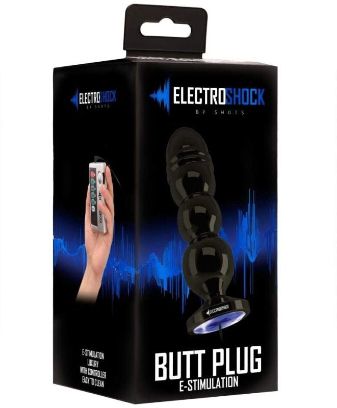 Electroshock Bold Butt Plug Safe And Secure - - Luxury Sex Toys