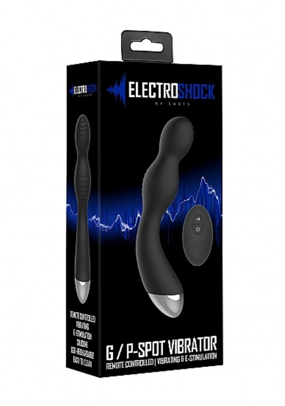 Shots Toys Electroshock G / P Spot Remote Controlled Vibrator Dual Stimulation - - Electro Sex