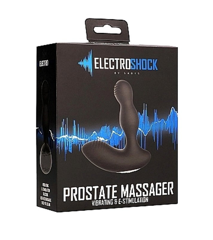 Electroshock Prostate Massager All Fit Cock Rings - - Luxury Sex Toys