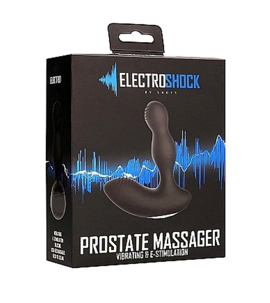 Electroshock Prostate Massager All Fit Cock Rings - - Luxury Sex Toys