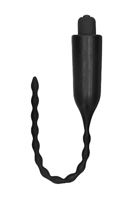 Shots Toys Electroshock Urethral Sounding Plug with Dual E Stim Vibration - - Electro Sex