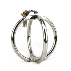 Ellipse Stainless Steel Cross Cuffs - - Cuffs and Restraints