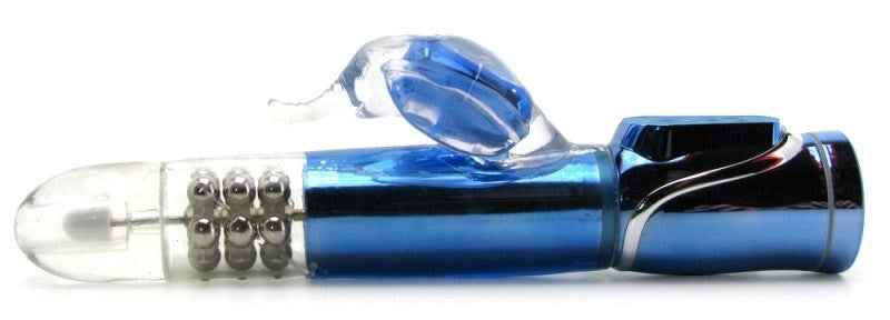 California Exotics Enchanted Thrusting Elle Rabbit Vibrator Dual Motor - - Rabbit Vibrators