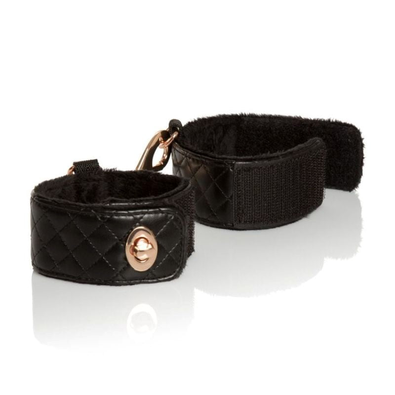 California Exotics Entice Universal Bondage Cuff Links with Dual - - Collars and Leads