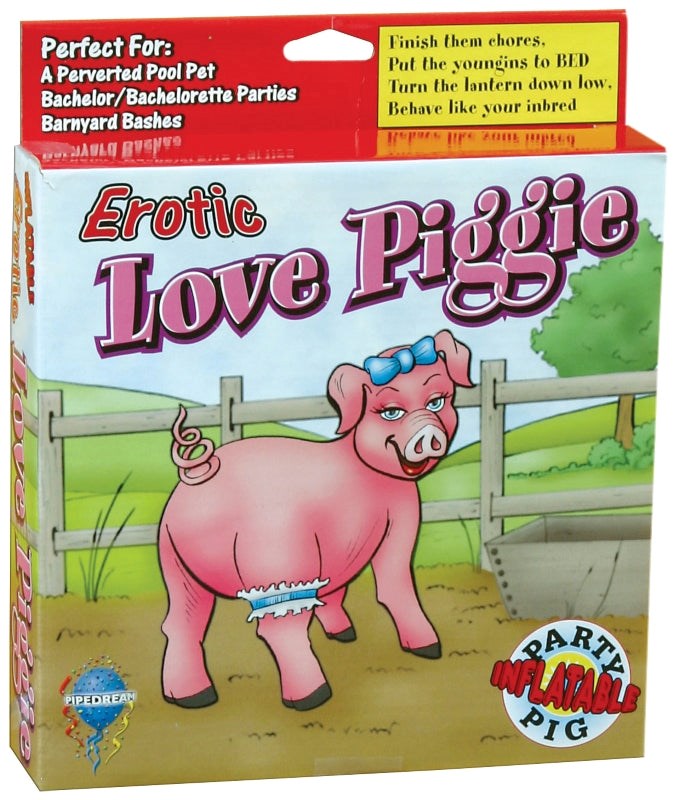 Pipedream Products Pipedream Erotic Love Piggie Blow Up Love Doll Party Novelty - - Sex Games, Coupons and Tricks