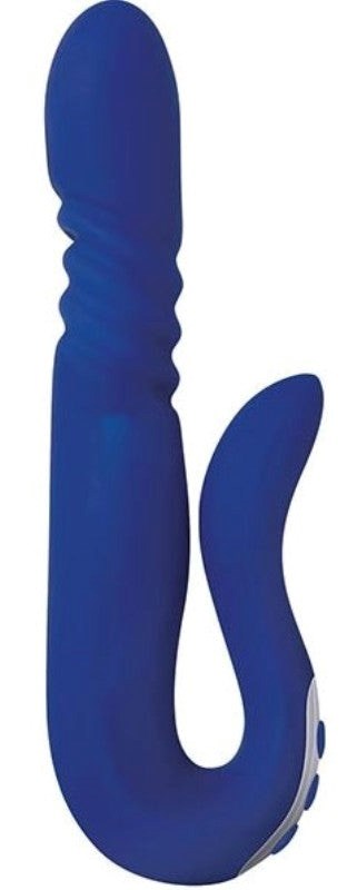 Adam & Eve Eves Deluxe Thruster Dual Motor Thrusting Vibrator - - Waterproof Vibrators