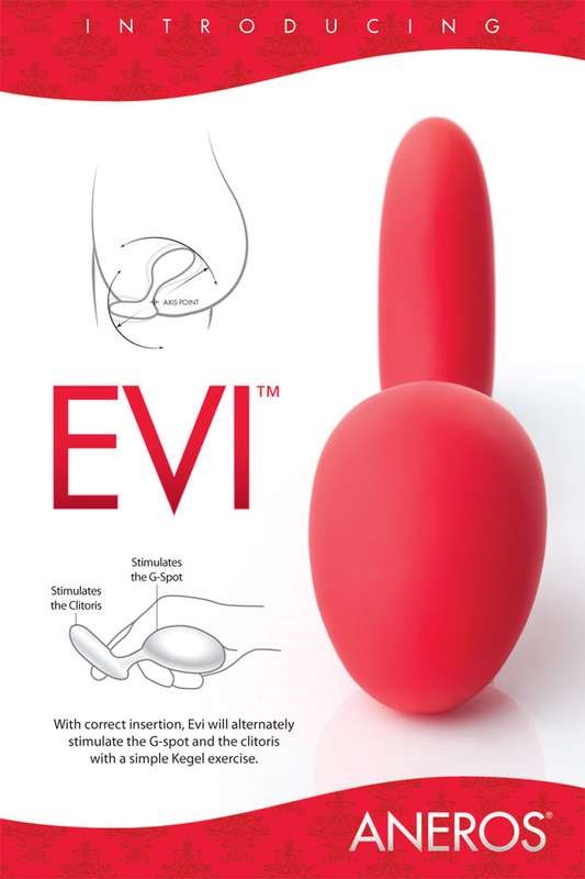 Aneros Evi Kegel Exerciser with G Spot and Clitoral Stimulation - - Love Eggs and Kegel Exercisers
