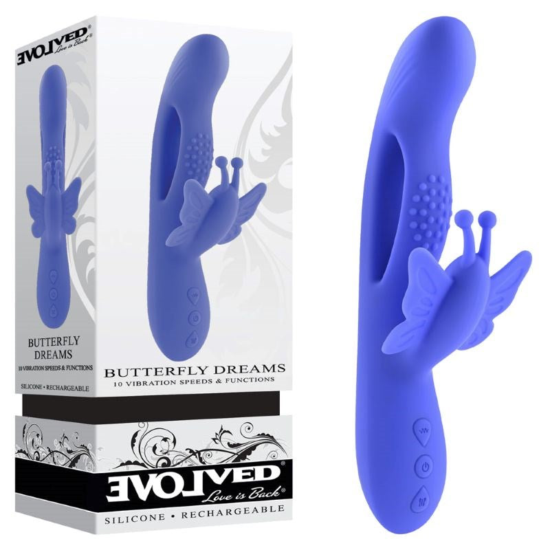 Evolved Butterfly Dreams - Elevate Your Intimate Bliss - - Rabbit Vibrators