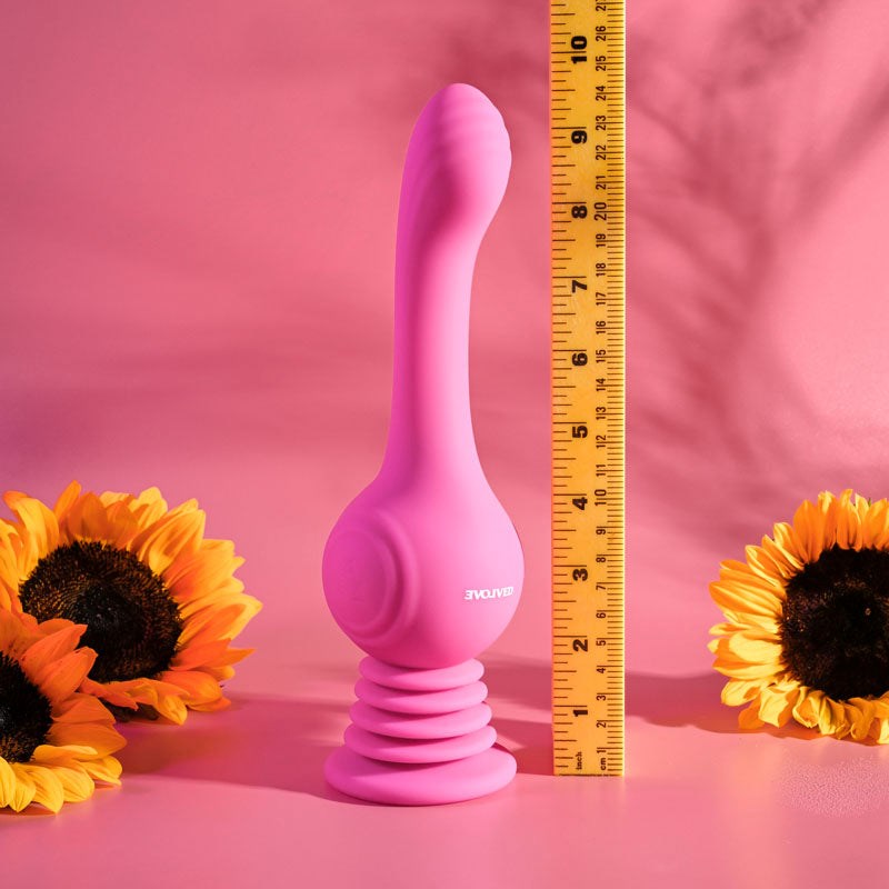 Evolved Gyro Vibe in Pink Spin into Ecstasy with Gyrating Action - - G-Spot Vibrators