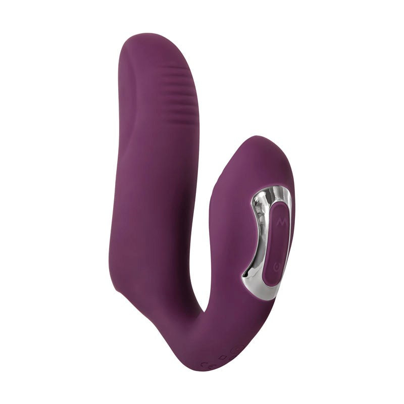 Evolved Helping Hand - Dual Finger Stimulator for Blissful Delight - - Finger and Tongue Vibrators