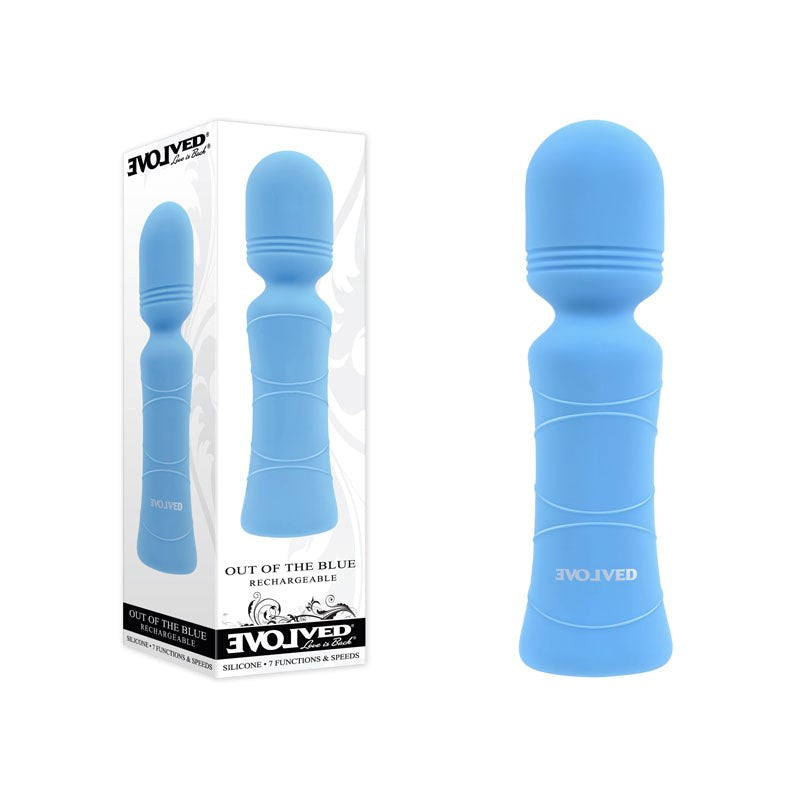 Evolved Out Of The Blue - Discreet & Powerful Mini Massager - - Body Wands