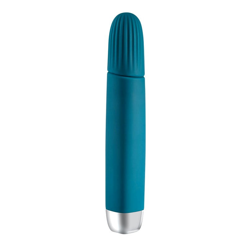 Evolved Super Slim Blue Vibrator - Powerful and Elegant Pleasure - - Bullet Vibrators