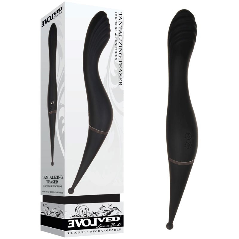 Evolved Intimate Delights - Dual Vibrator for Captivating Pleasure - - G-Spot Vibrators
