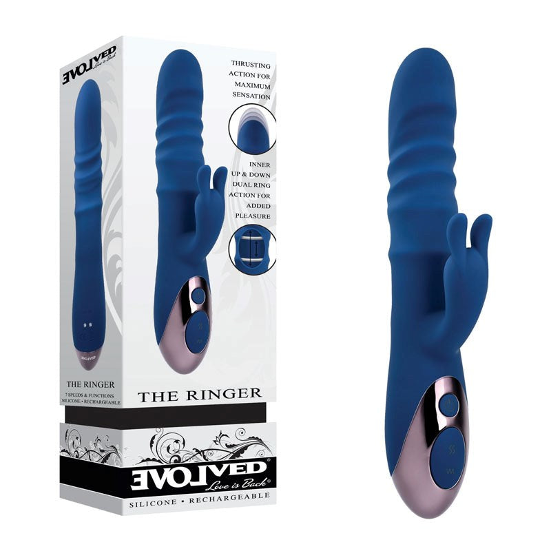 Evolved Dual Stimulation Rabbit Vibrator - Unforgettable Bliss - - Rabbit Vibrators