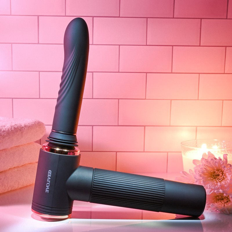 Evolved TOO HOT TO HANDLE Thruster - Rechargeable Pleasure Enhancer - - G-Spot Vibrators
