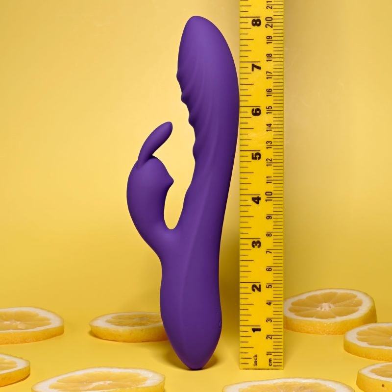 Evolved Wavy Rabbit Vibrator Unleash Your Senses Dual Motor Pleasure - - Rabbit Vibrators