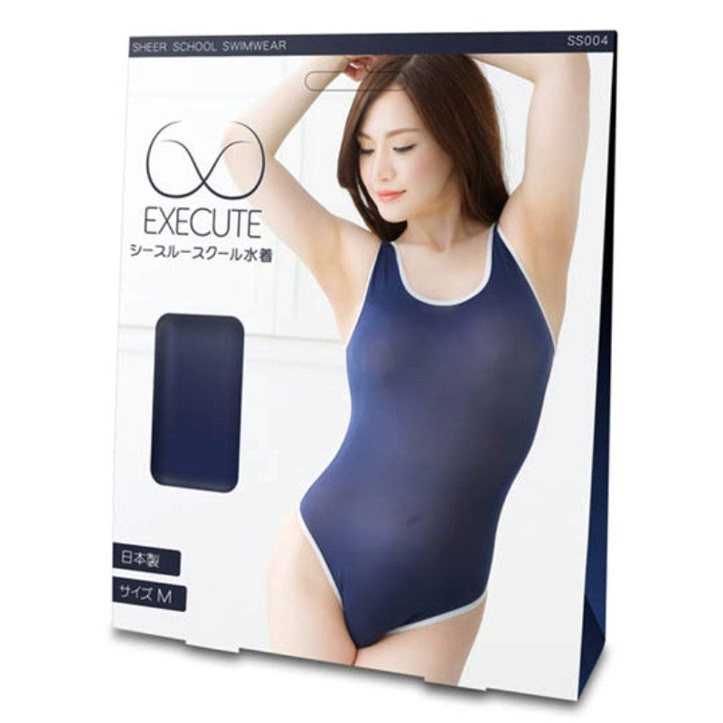 Execute Lingerie Sheer School Swimwear Japanese Fantasy Design - - Her Fetish