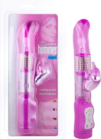 Seven Creations Exotik Hummer Vibrator Dual G Spot Clitoral Stimulation - - Rabbit Vibrators
