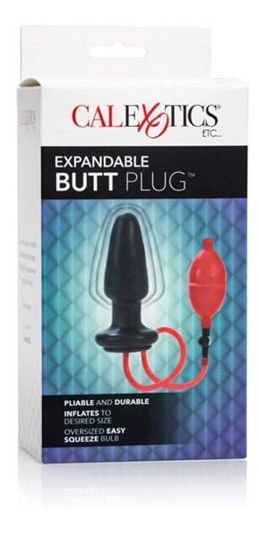 California Exotics Expandable Inflatable Butt Plug with Customizable Size - - Inflatable Dildos and Vibrators