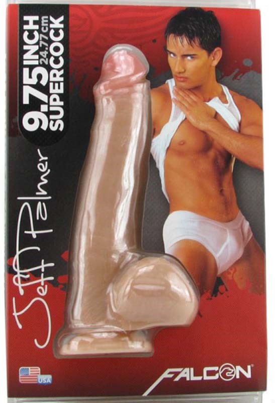 Icon Brands Falcon Super Cock Jeff Palmer Realistic Dildo with Suction Cup - - Realistic Dildos