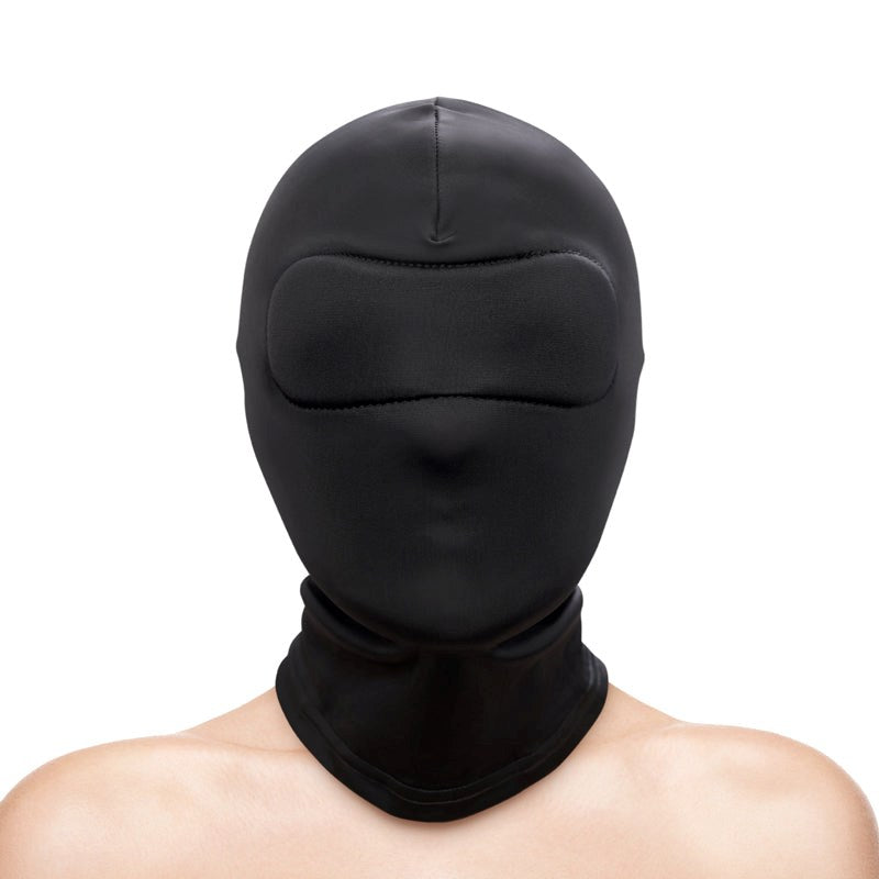 Fetish and Fashion Closed Hood Sensory Deprivation BDSM Accessory - - Bondage Hoods